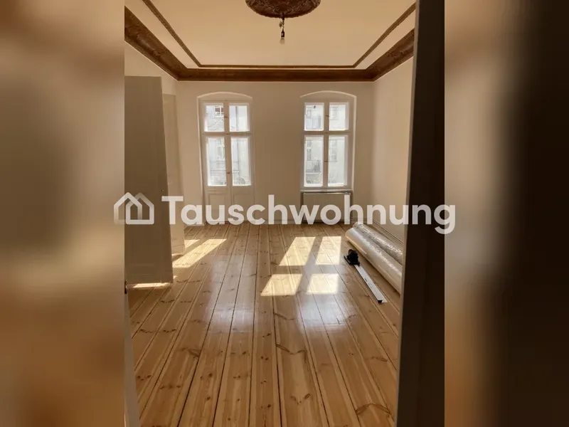 Tauschwohnung: Sanierte Altbauwohnung Akazienkiez gegen ab 4 Zimmer in CHB — photo 1